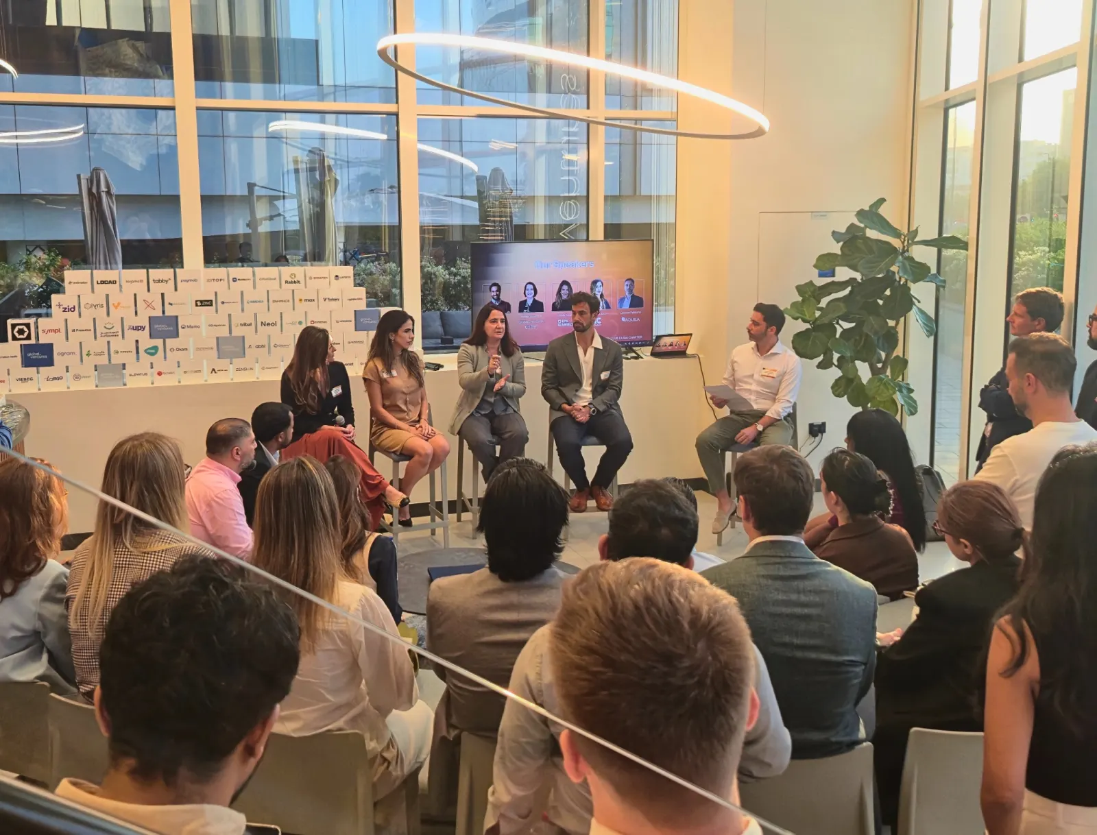 Audience at a Climate Hero Club panel discussion
